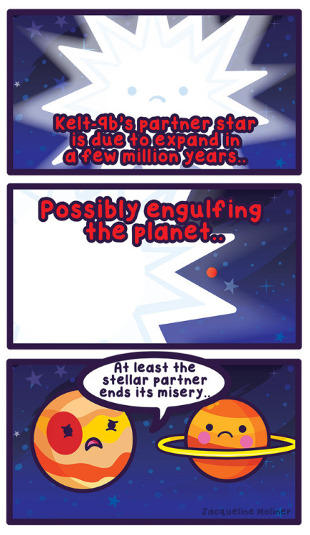 cosmicfunnies: Better late than never!Here’s a comic on the hottest exoplanet in existence!htt