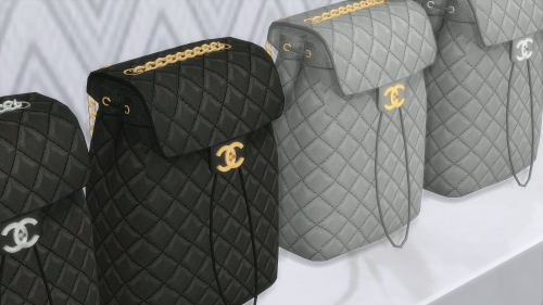 Chanel Urban Spirit Luxury Backpack Vol.1 *Brand new &amp; original meshes by me*Comes in Black 
