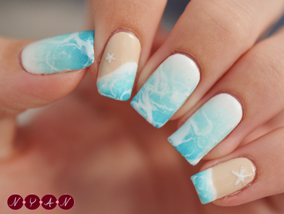 FROM THE NAIL] Sea Nails Summer Color - BONNIEBEENAIL