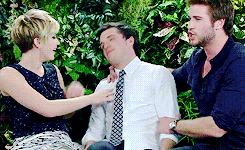 jamescookjr:  The Goofy Catching Fire Cast ft. Jennifer Lawrence, Liam Hemsworth,