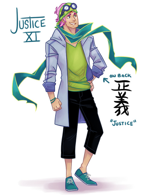 Justm3h Personal Art Blog Coby Justice After Time Skip Justice Awoke