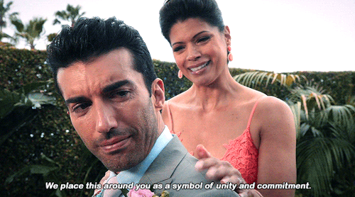 dailyjtvgifs:ALBA: I’d like to invite the bride’s parents up for a special Mexican tradition.