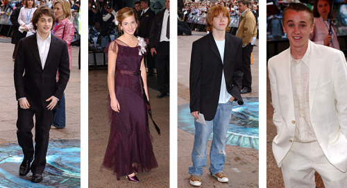 duchessofwraiths:221cbakerstreet:potribugods:10 Years Of Harry Potter Premieres(x)thank god somebody