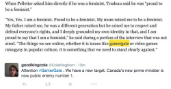 ironiconion:  our new pm is now “public enemy number 1″ to gamergaters 