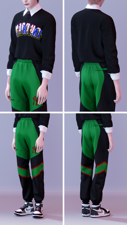 rona-sims: [RONA]﻿ ﻿Round 0 Tracksuit Set TS4New mesh10 SwatchesHQ Compatible[T.O.U]Do not re-upload