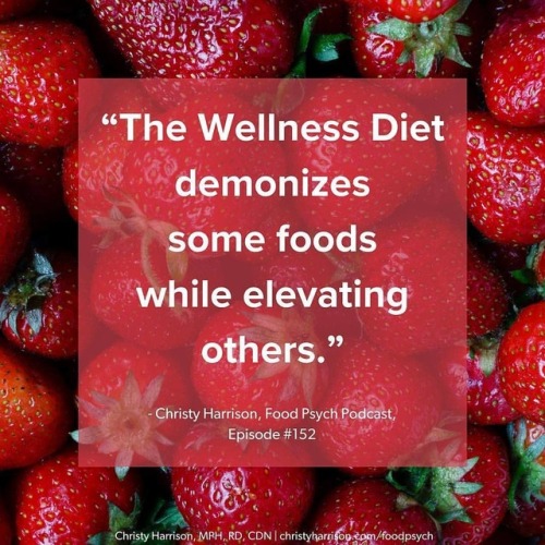 Posted @withrepost • @chr1styharrison The Wellness Diet is the latest iteration of diet culture, and