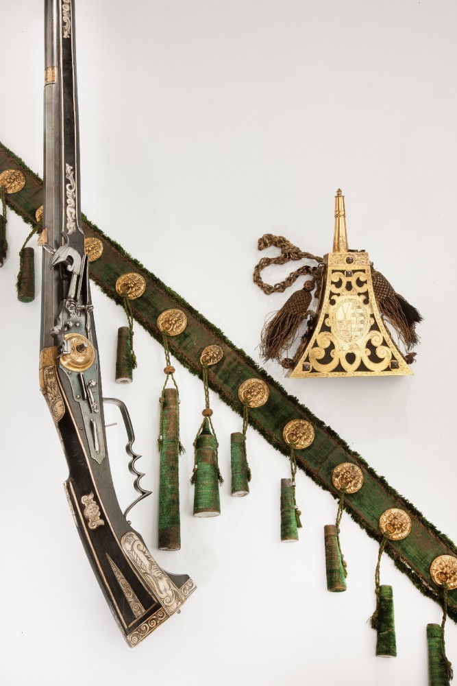 peashooter85:  Wheellock musket and equipment carried by the Musketeers of Trebantanleibgarde