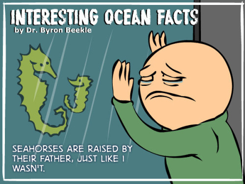 best-of-funny:  tastefullyoffensive:  Amazing Ocean Facts by Dr. Byron Beekle [natgeo]Previously: Animated Animals Facts  X 