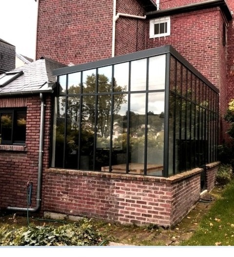 Sun Room - LargeLarge Elegant Sunroom Photo