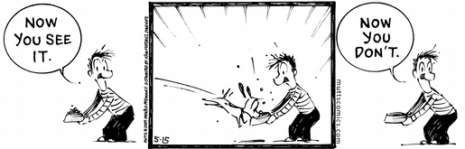 muttscomicsofficial:    Voilà…and there it goes. - Classic MUTTS  Come find