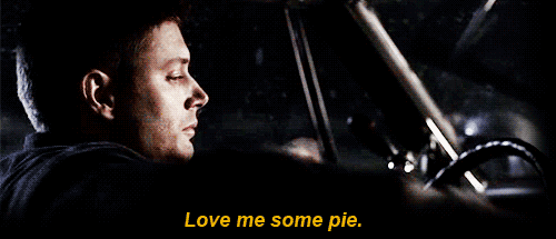 imperfectcas:  Happy pie Pi day, Dean Winchester! (x) 