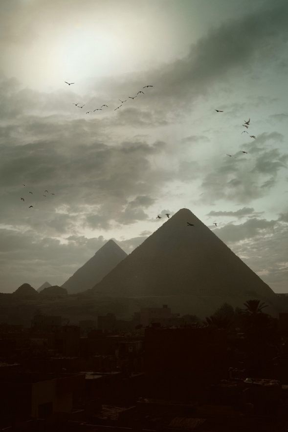 kameliaofficial:Giza at sunset | Cairo, Egypt | via