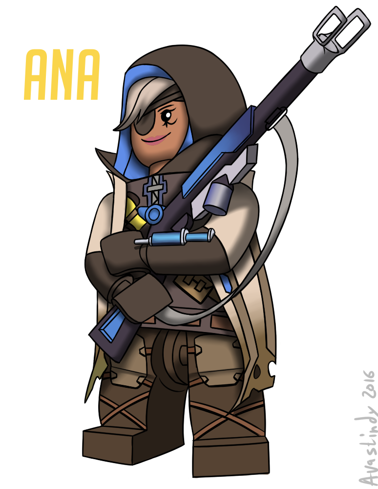 avastindy:  “You’re powered up, get in there.”This is Ana from Overwatch as