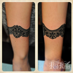 Fuckyeahtattoos:  Amazing Lace Tattoo Done By Kid Kros, From Split, Croatia… Find