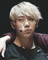 hoontokki:  Hoon adorably eating something terrible uvu 