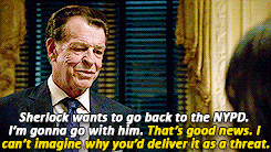 Joan Watson + Casually Confronting Criminal Masterminds