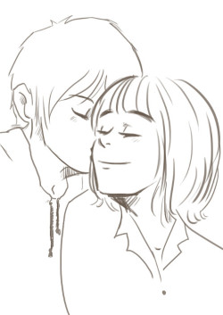 sed-moh:  I drew this today and wanted to share~ I haven’t drawn my favourite couple in a loong time.. missed them &lt;3 