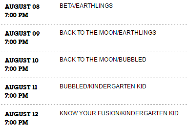 artemispanthar:  CN.com now has “Know Your Fusion” listed for August 12th. According