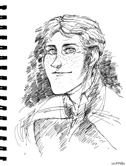 i saw frozen again today and after a few drinks i just had to doodle hans&rsquo; face all over everything