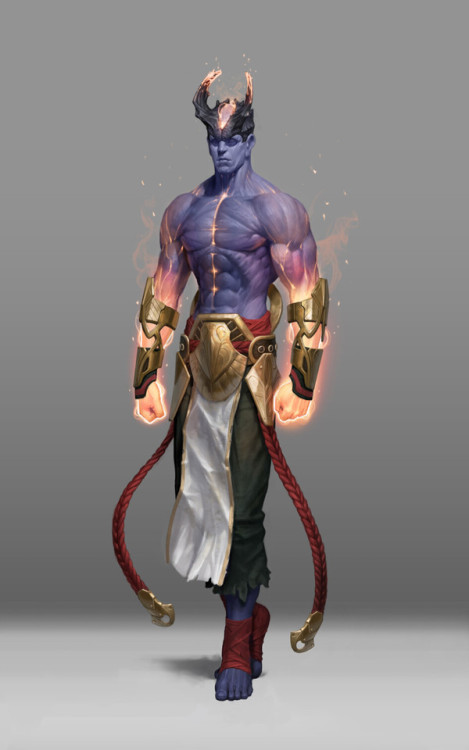 ASCENDANT ONE (nexon) character  Heo Ilhaeng www.artstation.com/artwork/JlnemD