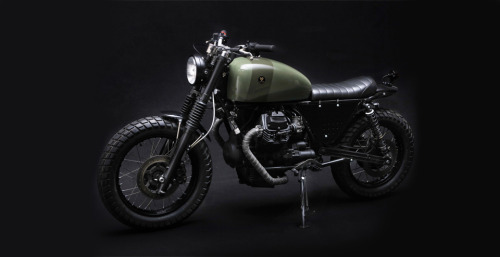 caferacerdesign: Cafe Racer Design SourceMoto Guzzi Tractor V75 @caferacerdesign