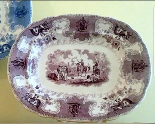Texian Campaign Transferware, I Love This Pattern. I Am Always On The Lookout For It. I Rarely Find It