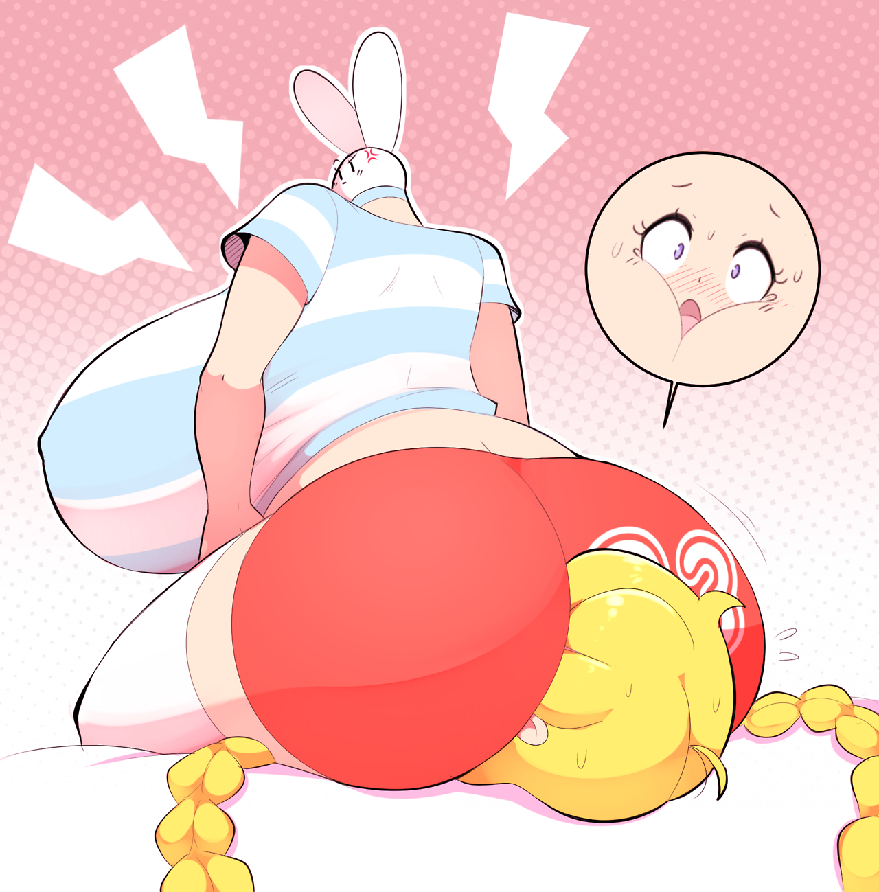 theycallhimcake:Cassie sits on Humph a lot, so….Also the thrilling conclusion to