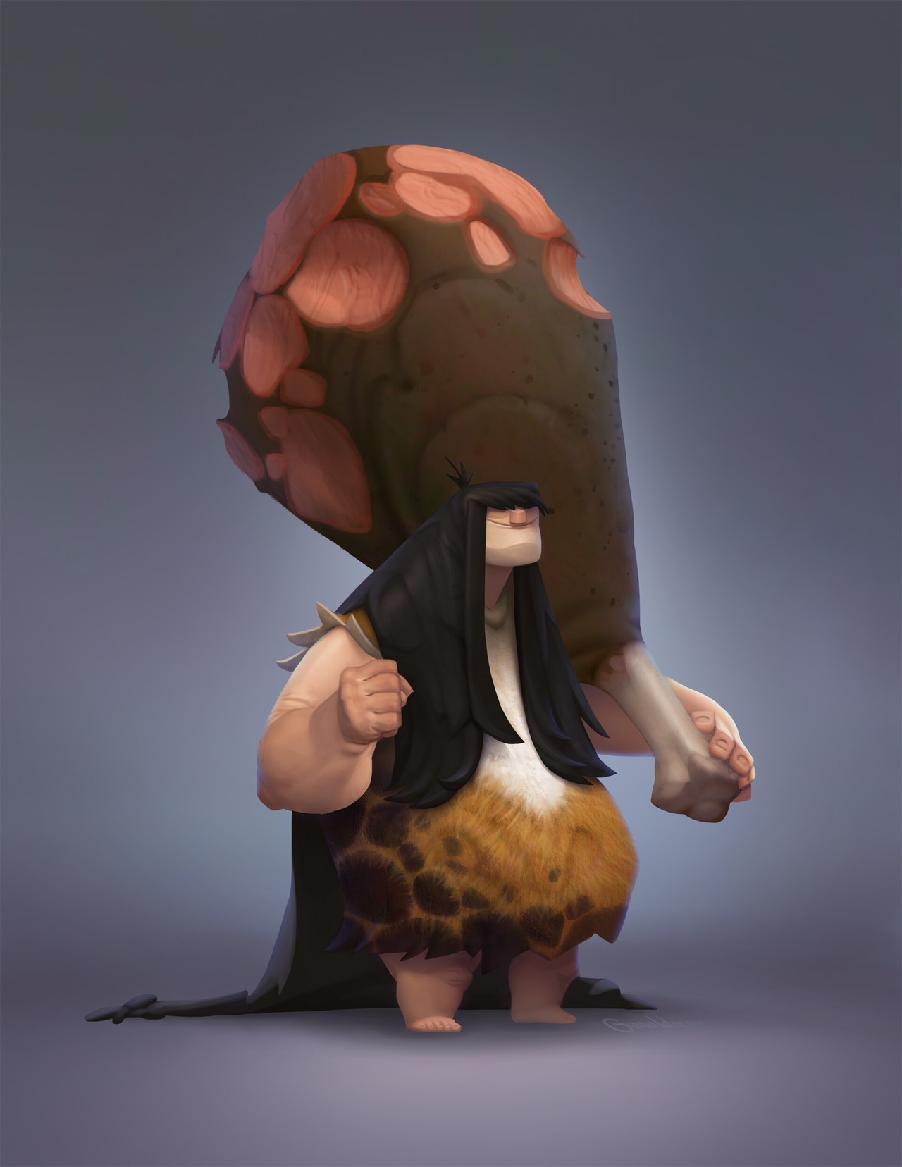 thecollectibles:  Cavemen - Character Design Challenge by selected artists:  Bird