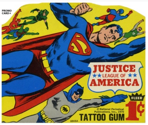zgmfd:  1969 Fleer Justice League Of America porn pictures