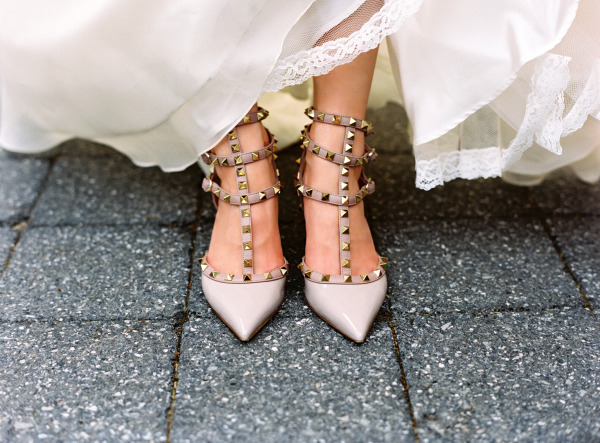 Alternative Weddings • edgy femme heels ~ wedding ideas (via Style Me...