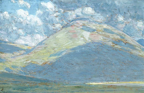 bofransson: Frederick Childe Hassam  American, 1859-1935  Landscape, Eastern Oregon, 1908-