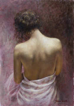 artbeautypaintings:  Back - Yvonne Jeanette