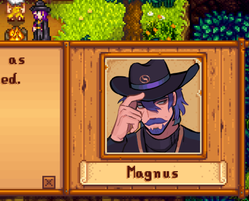 i made a stardew wizard portrait mod! full 12 expressions / should be compatible with any wizard rom