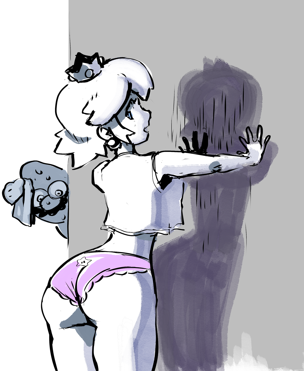 dreaminerryday:also some peach butt i drew earlier for a commission i went overboard