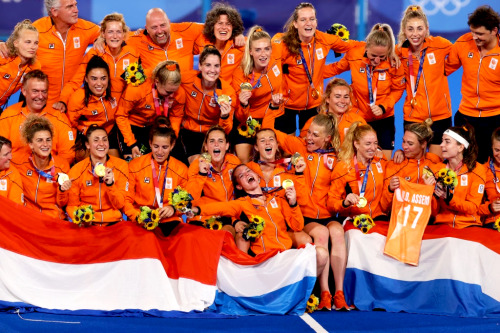 dutch-nt:Team Netherlands Hockey Women’sTokyo 2020 Olympic Games        by Clive Mason/Getty Images