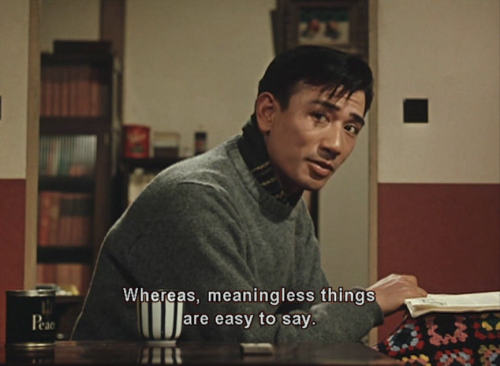 saloandseverine:Ohayô (Good Morning), Yasujirô Ozu, 1959