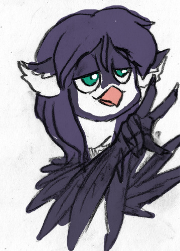 A really fast draw in response to this post by @birddibitsI have no idea, I just