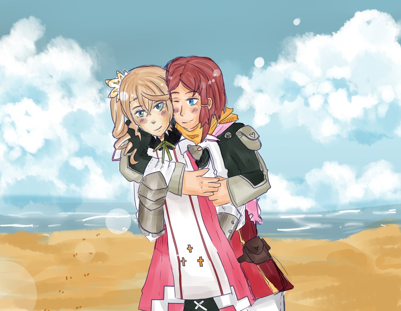 adam 💜 on X: ○ rose and alisha from tales of zestiria the x are lesbians   / X