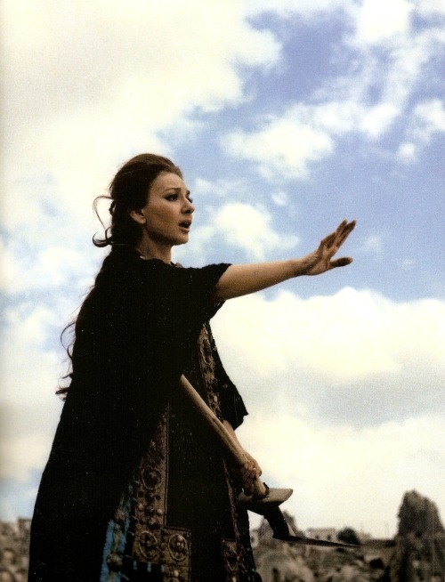 themusewithinthemusewithout:Maria Callas in Medea by Pier Paolo Pasolini, 1969.