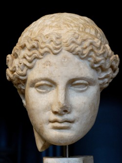 lionofchaeronea:The head of Hera/Juno.  Roman