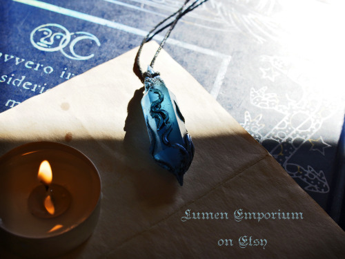 lumenemporium: Crystal from the AbyssSome more pics of Crystal from the Abyss!- Etsy shop- Instagram