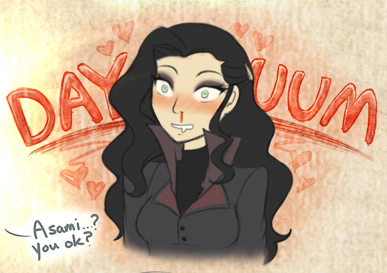 k-y-h-u:  my first Korrasami comic that I did a couple years ago~ huehuehue  still