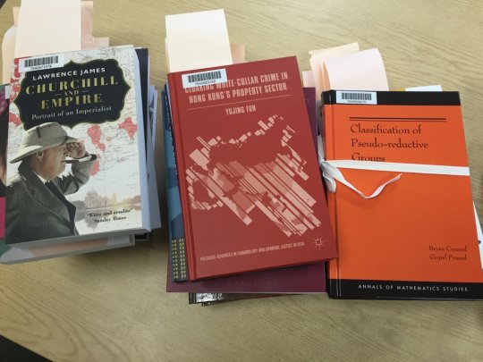 A whole lot of books