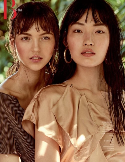 freaki: Summer Buzz / Vogue China July 2017 / ph. Regan Cameron / ft. Gao Jie