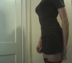 Thanks for submitting, partialasian!  This is from the other night, I really need to get myself some tops and bras :3 Also, hopefully I’ll have better quality photos starting soon, I’m going to try and find a way to use my phones rear camera remotely