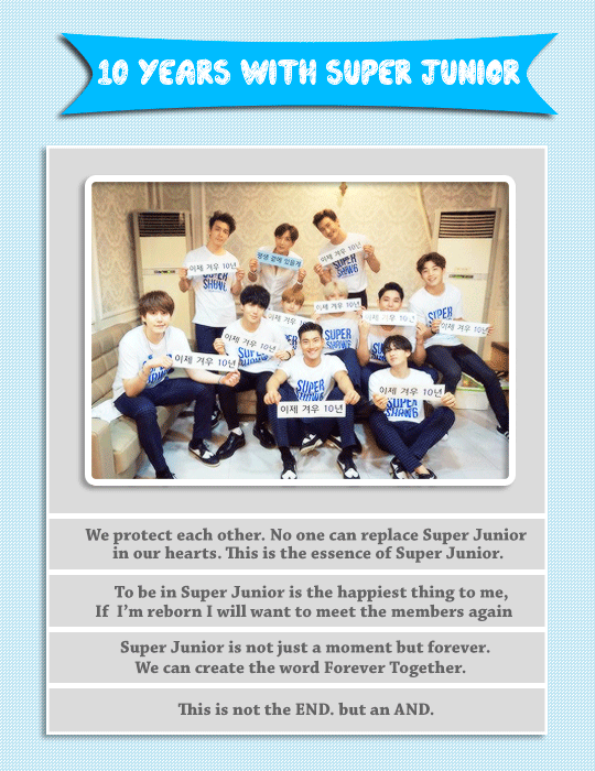 haehyukjaes:  Happy 10th Anniversary Super Junior! ♥  #10YearsWithSuperJunior 