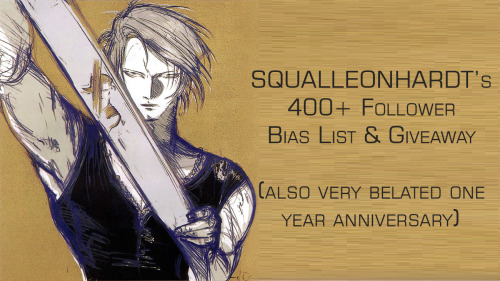 misplacedxheroics: squalleonhardt:Ok so! As the banner says, this is a giveaway in celebration of me