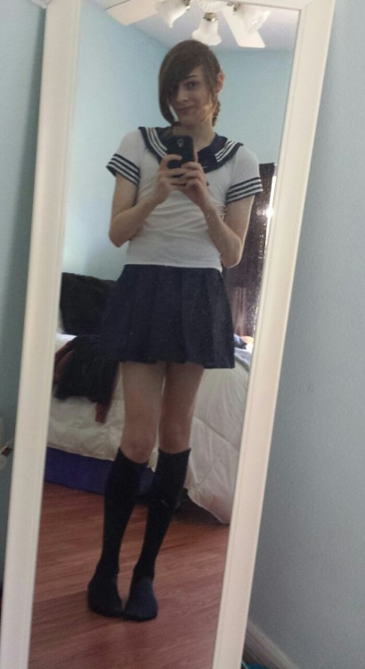 every1isstealinggoodnames:  I’ve hade this schoolgirl outfit forever. Idk why I’m just now deciding to take pics in it