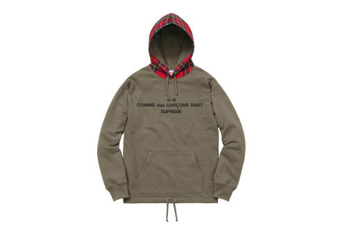onlycoolstuff: comme des garcons x supreme 2015 fall winter collection