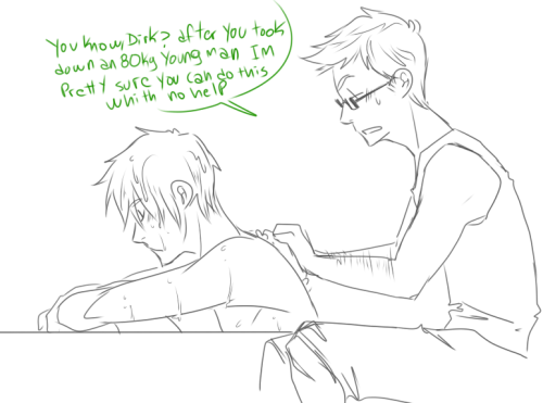 my-friend-the-frog: haha more doodles sometimes dirk pisses jake off and he changes all the furnitur